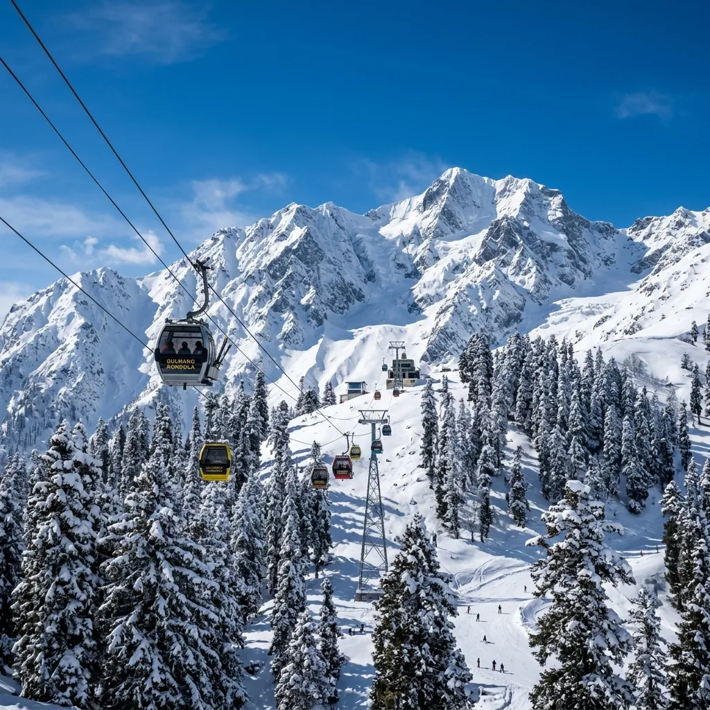 Gulmarg Gondola Snow