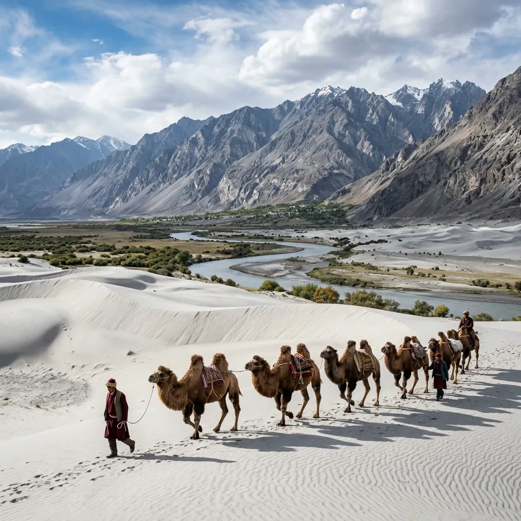 Nubra Valley Camels